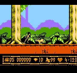 The Jungle Book screenshot 4 for NES
